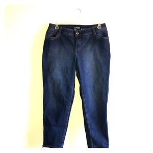 Lane Bryant Zippered Ankle Jeans, Size 16
